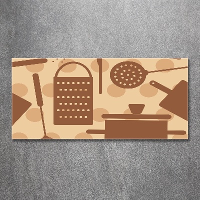 Foto auf Acryl Küchenutensilien