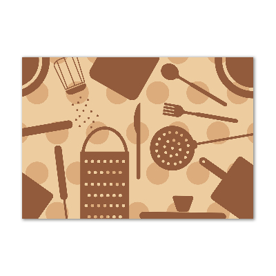 Foto auf Acryl Küchenutensilien