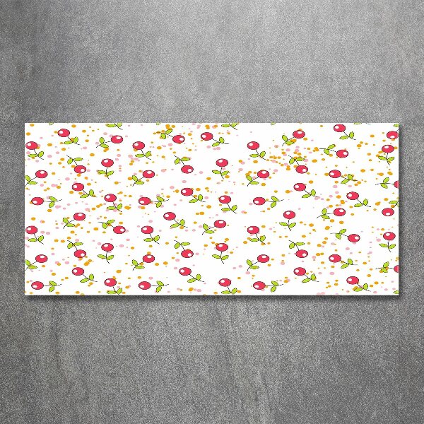 Bild auf Acrylglas Kirschen