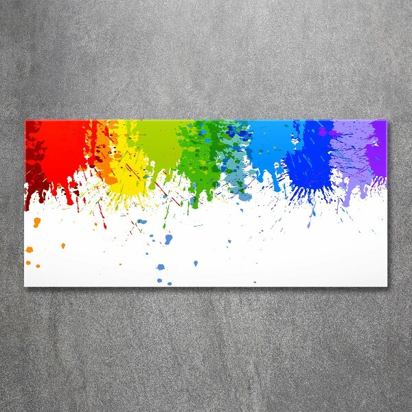 Acrylglas-Druck Regenbogenflecken
