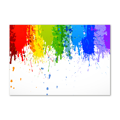 Acrylglas-Druck Regenbogenflecken