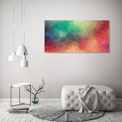 Foto auf Acryl Geometrischer Hintergrund