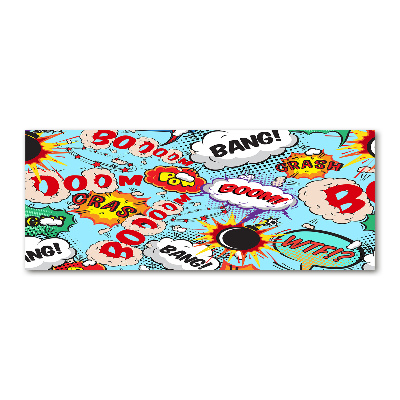 Acrylbild Fotodruck Comics