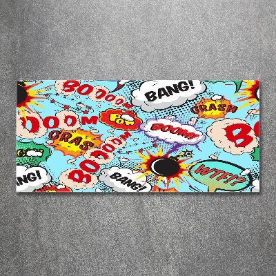 Acrylbild Fotodruck Comics