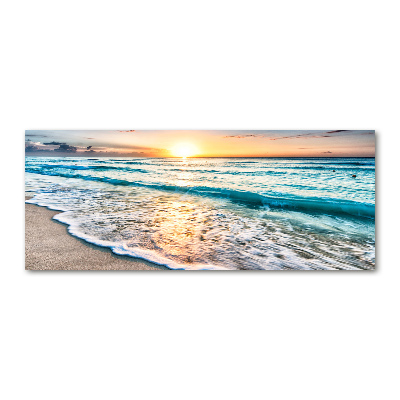 Acrylglas-Druck Sunset Beach