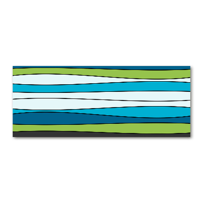 Foto auf Acryl Bunte Streifen