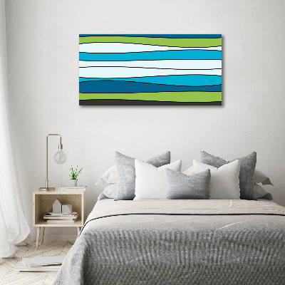 Foto auf Acryl Bunte Streifen