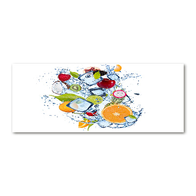 Bild auf Acrylglas Obst und Eis