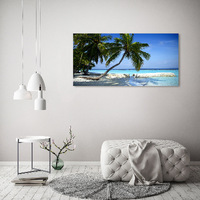 Bild auf Acrylglas Tropischer Strand