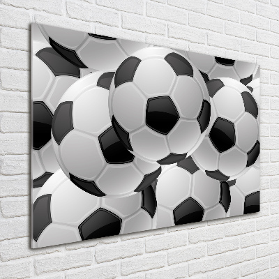 Bild auf Acrylglas Fußball
