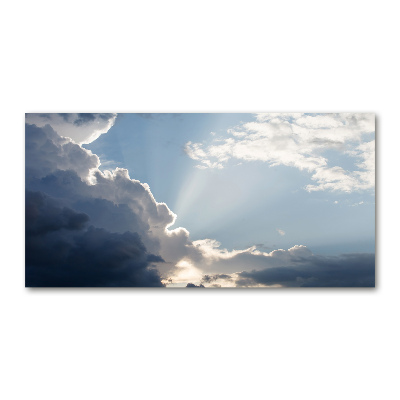 Acrylbild Fotodruck Wolken am Himmel