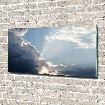 Acrylbild Fotodruck Wolken am Himmel