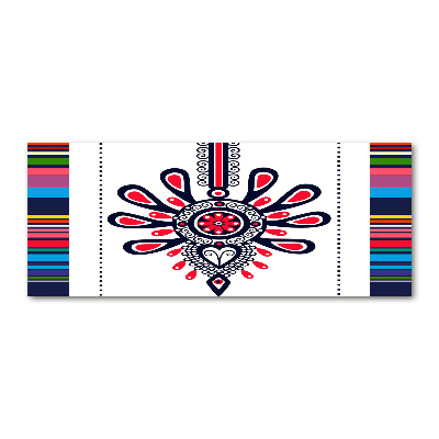 Foto auf Acryl Polnisches Volksmuster