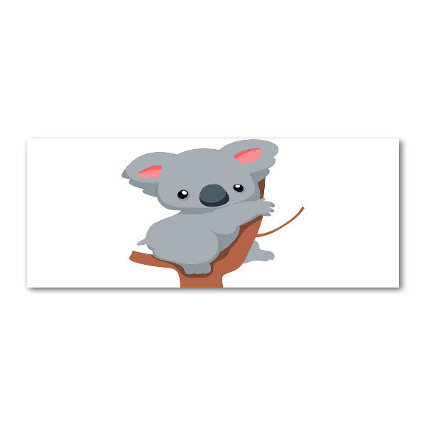 Foto auf Acryl Koala auf einem Baum
