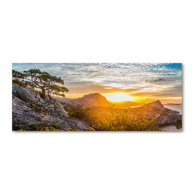 Bild auf Acrylglas Sonnenuntergang