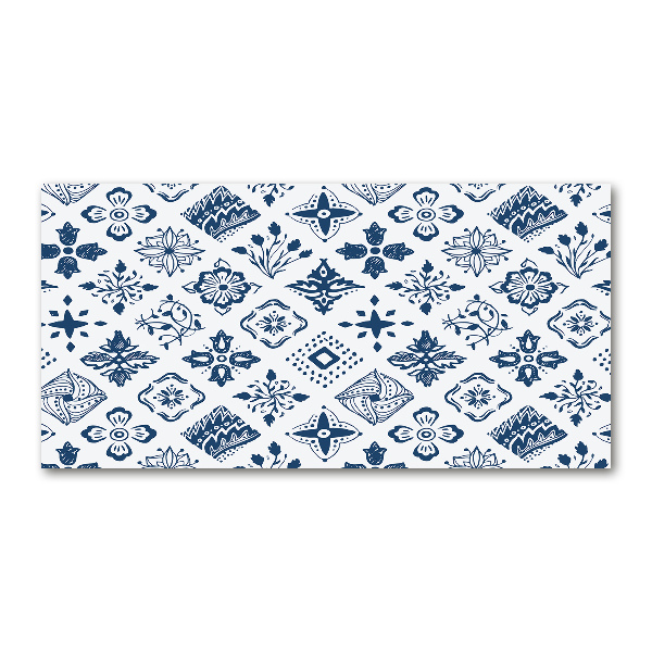 Acrylglas-Druck Blumenmuster