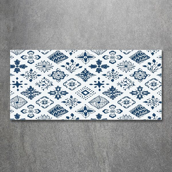 Acrylglas-Druck Blumenmuster