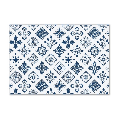 Acrylglas-Druck Blumenmuster