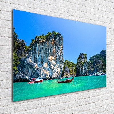 Acrylglas-Druck Boote Thailand