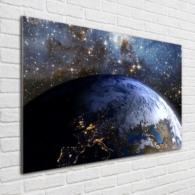 Acrylglas-Druck Planet Erde