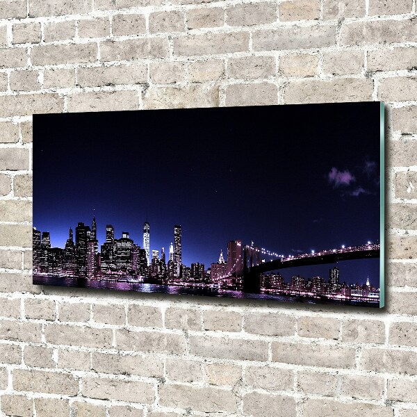 Acrylglas-Druck Brooklyn Bridge