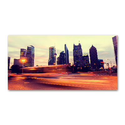 Foto auf Acryl Shanghai bei Nacht