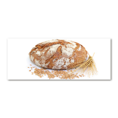 Acrylbild Fotodruck Brot und Weizen