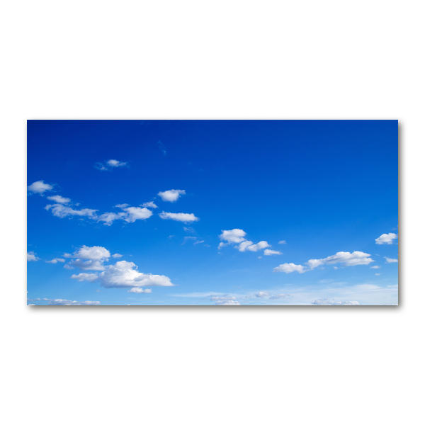 Acrylglas-Druck Wolken am Himmel
