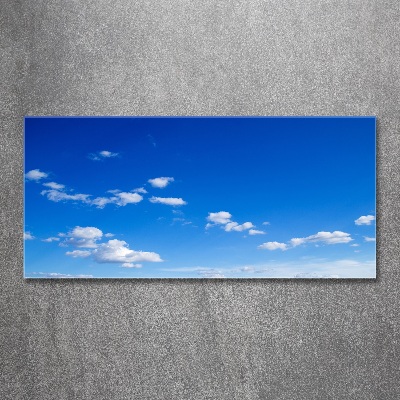 Acrylglas-Druck Wolken am Himmel