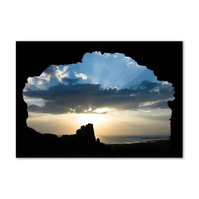 Foto auf Acryl Sonnenuntergang