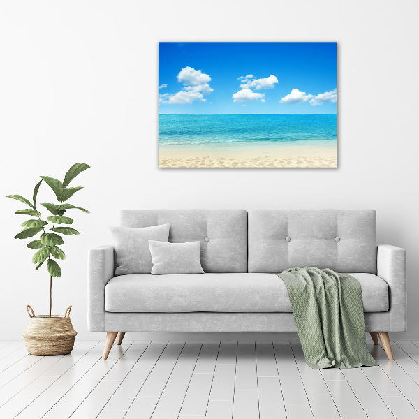 Bild auf Acrylglas Paradiesstrand