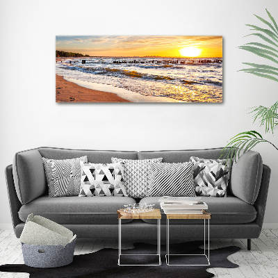 Acrylglas-Druck Sunset Beach