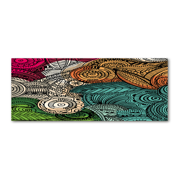 Bild auf Acrylglas Abstrakte Federn