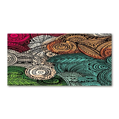 Bild auf Acrylglas Abstrakte Federn