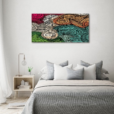 Bild auf Acrylglas Abstrakte Federn