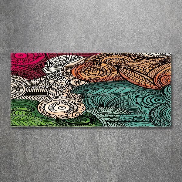 Bild auf Acrylglas Abstrakte Federn