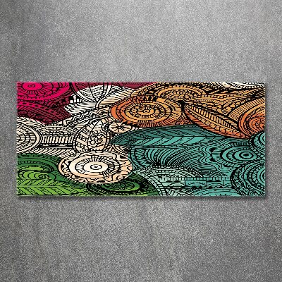 Bild auf Acrylglas Abstrakte Federn