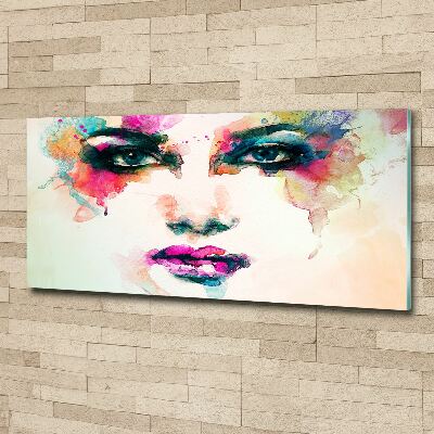 Acrylbild Fotodruck Porträt einer Frau