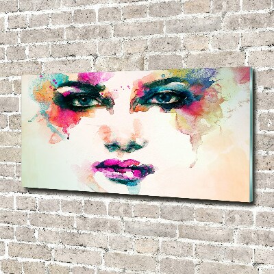 Acrylbild Fotodruck Porträt einer Frau