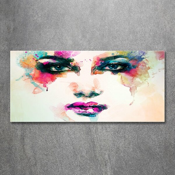 Acrylbild Fotodruck Porträt einer Frau