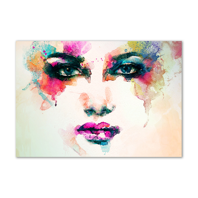 Acrylbild Fotodruck Porträt einer Frau