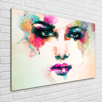 Acrylbild Fotodruck Porträt einer Frau