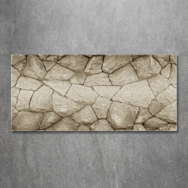 Acrylbild Fotodruck Steinmauer