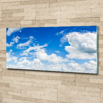 Bild auf Acrylglas Wolken am Himmel