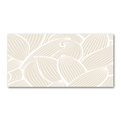 Bild auf Acrylglas Blättermuster