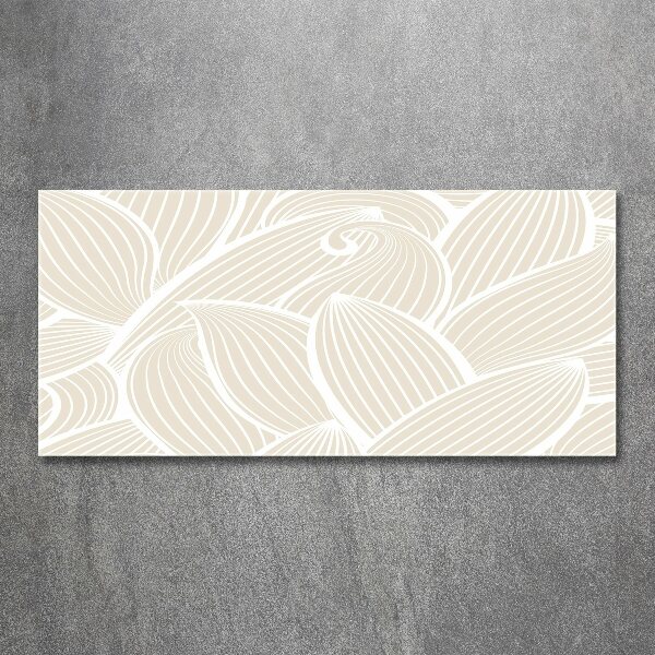 Bild auf Acrylglas Blättermuster