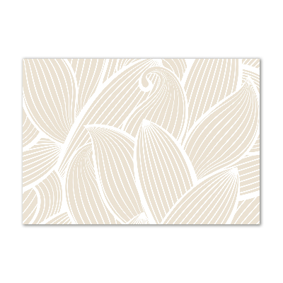 Bild auf Acrylglas Blättermuster