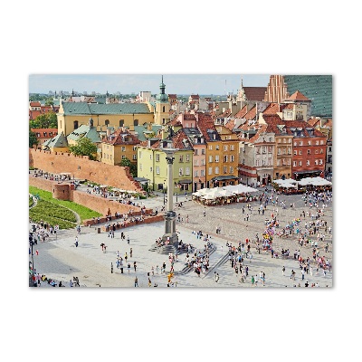 Acrylbild Fotodruck Warschau, Polen