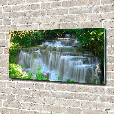 Acrylbild Fotodruck Wasserfall