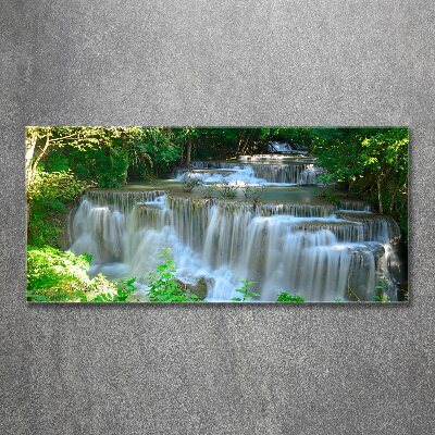 Acrylbild Fotodruck Wasserfall